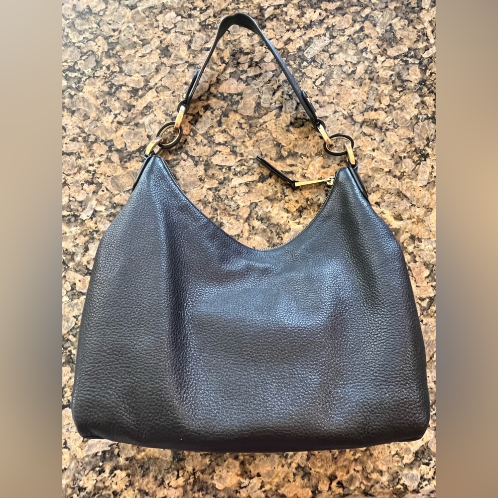 Michael Kors black leather shoulder bag - Picture 4 of 10